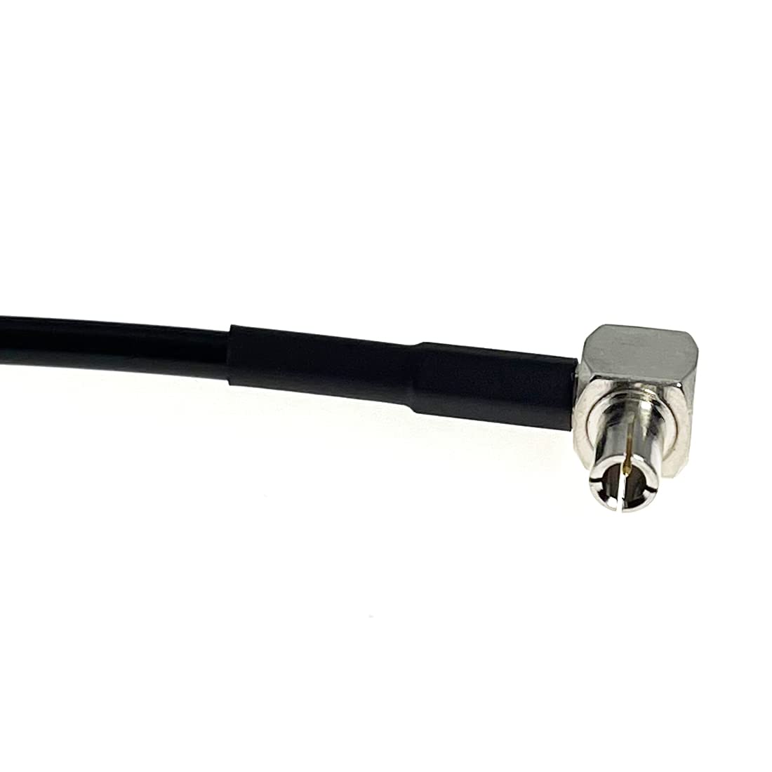 2PCS Connettori RF Adattatori da SMA a TS9 Cavo di prolunga per Antenna 4G LTE SMA Femmina da paratia a Spina TS9 Cavo ad Angolo retto