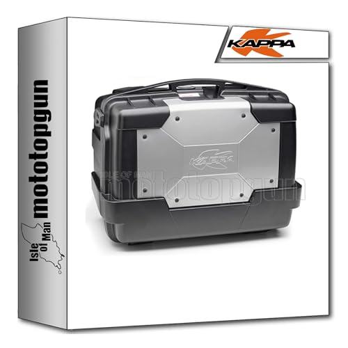 Kappa top case KGR46 Garda 46L résout le manque de rangement sur Suzuki V-Strom 1000 2017-2019