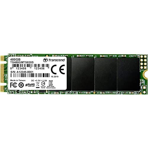Transcend 480Go SATA III 6Gb/s MTS820S 80 mm M.2 SSD 820S Solid State Drive TS480GMTS820S