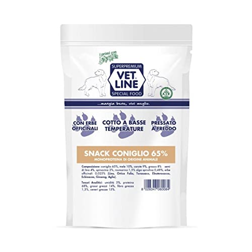Snack Cane Coniglio 80gr. Vet Line