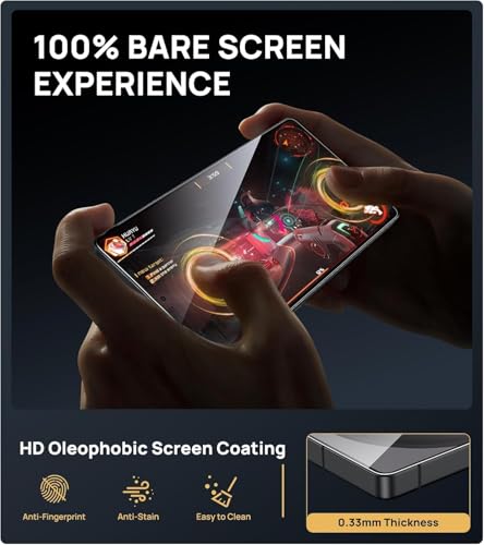 Image of Tempered Glass Screen Protector Compatible for Samsung Galaxy S26 Ultra with Edge to Edge Coverage and Easy Installation kit