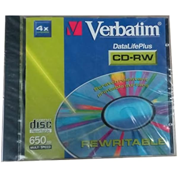 Verbatim CDRW74 CDRW 650 M B 1 szt