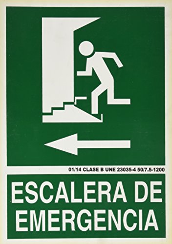 Cofan - Plimpo Señal Luminiscente 420X297Mm. Escalera De Emergencia En Oferta Cofan Ev50Lu420297 Señal Luminiscente, 420 X 297 Mm