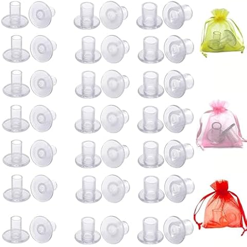 21 Pairs 3 Sizes Heel Protectors for Grass, High Heel Stoppers for Grass, Clear Stiletto High Heel Caps for Walking on Grass and Uneven Floor, Perfect for Weddings, Races, Formal Occasions and Events Cover