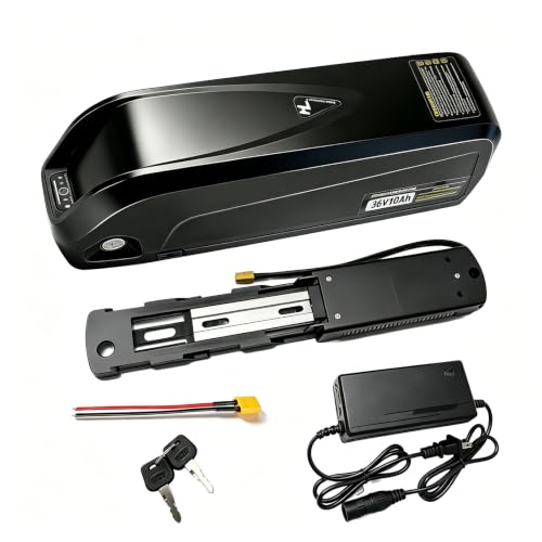 LOCKBUS 36V E-Bike Battery, 36V 10Ah Lithium Battery with 30A BMS
