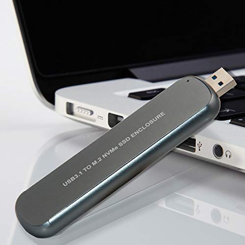 Caja externa para disco SSD M.2 USB 3.1 gris miniatura 5