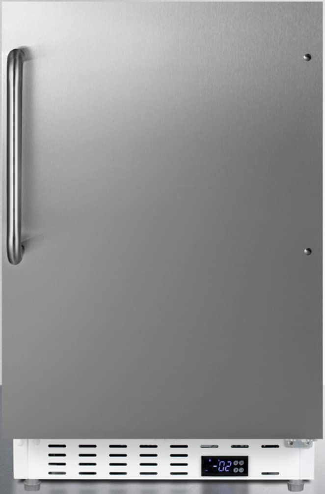 Summit Appliance ALFZ36CSS 2.7 cu ft Compact Freezer Stainless Steel