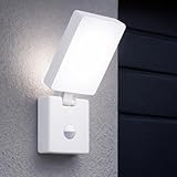 Miratic Aplique Pared Exterior con Sensor de Movimiento PIR IP65 4000K 10W IK10...