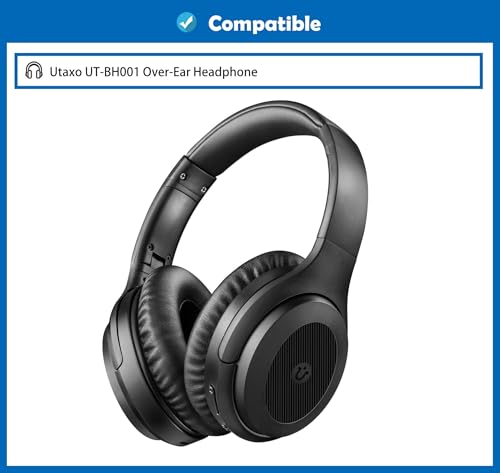 Reemplazo Profesional de Almohadillas para Auriculares Compatible con Utaxo UT-BH001 BH001 Over-Ear con Cuero Amigable con la Piel y Espuma de Memoria miniatura 2