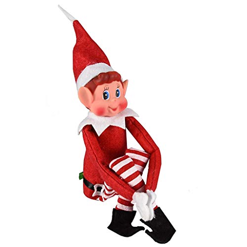 Guaranteed4Less Árbol de Navidad con decoración para el hogar, Rojo, Paquete de 1