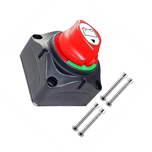 WEKADRIN 12v-48v Battery Disconnect Switch Rv Power Isolator Boat Cut-off Display