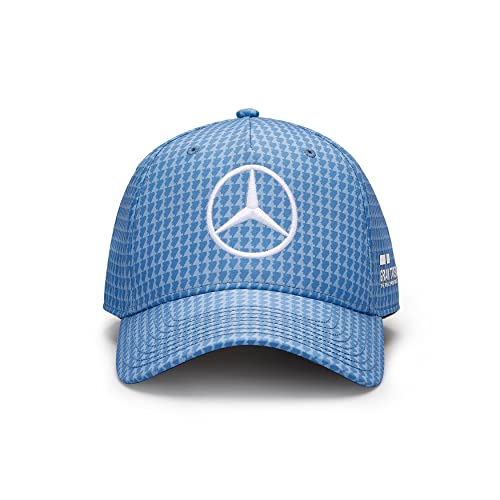 Mercedes AMG Petronas Formula One Team - 2023 Lewis Hamilton Driver Hat - Denim Blue - Unisex - Size: One size