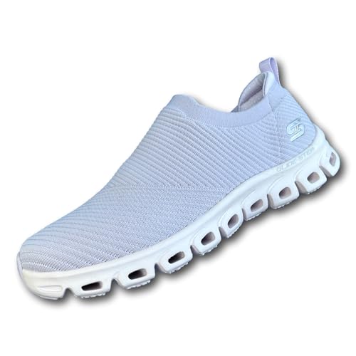 Chaussures de marche Skechers Glide Step femme lavande confortables