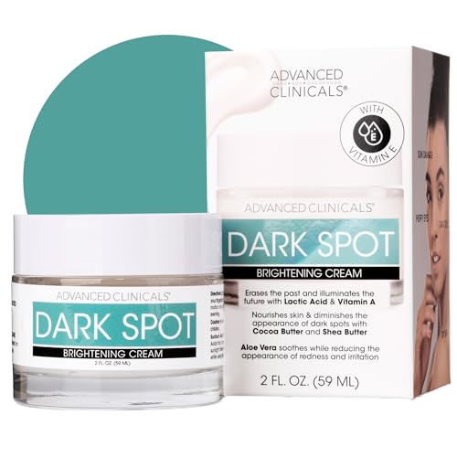 Advanced Clinicals Vitamin C Brightening Cream + Dark Spot Brightening Face Cream Set