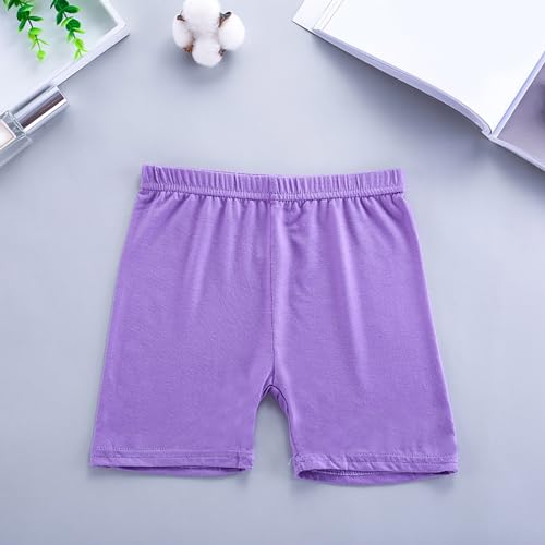 Girls' Pull-on Cartwheel Shorts Unisex Baby Toddler Cotton Athletic Shorts Elastic Waist Casual Summer Multicolor3