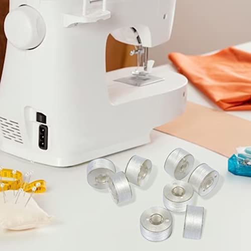 Superpunch 60S/2 Polyester Pre-Wound Bobbins Thread, Class 15 A, Superb White 60Wt. Sewing Thread – 144 Bobbins, Sewing Machines Diy Embroidery Polyester Thread #TOP5