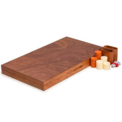 Juego de Mesa Backgammon Knoll en Madera 19 Pulgadas miniatura 3