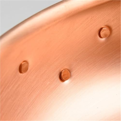 Olla de cobre para shabu-shabu tradicional de 30 cm para gas e inducción 4