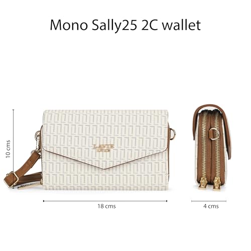 Image of Lavie Luxe Women's Mono Sally 2C Crossbody Sling Bag | Ladies Purse Handbag | Gift for Women