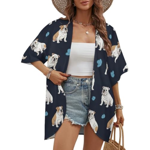 2026 Classic Women's Open Front Bulldog Cardigans