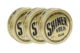 Shiner Gold Matte Clay Pomade 3 Pack
