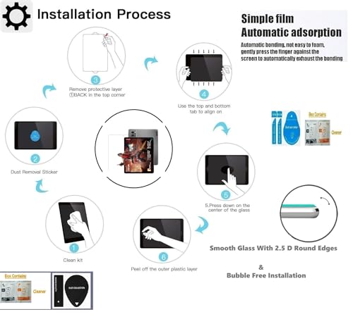 Image of Tempered Glass Screen Protector for Lenovo legion 8.8 inch