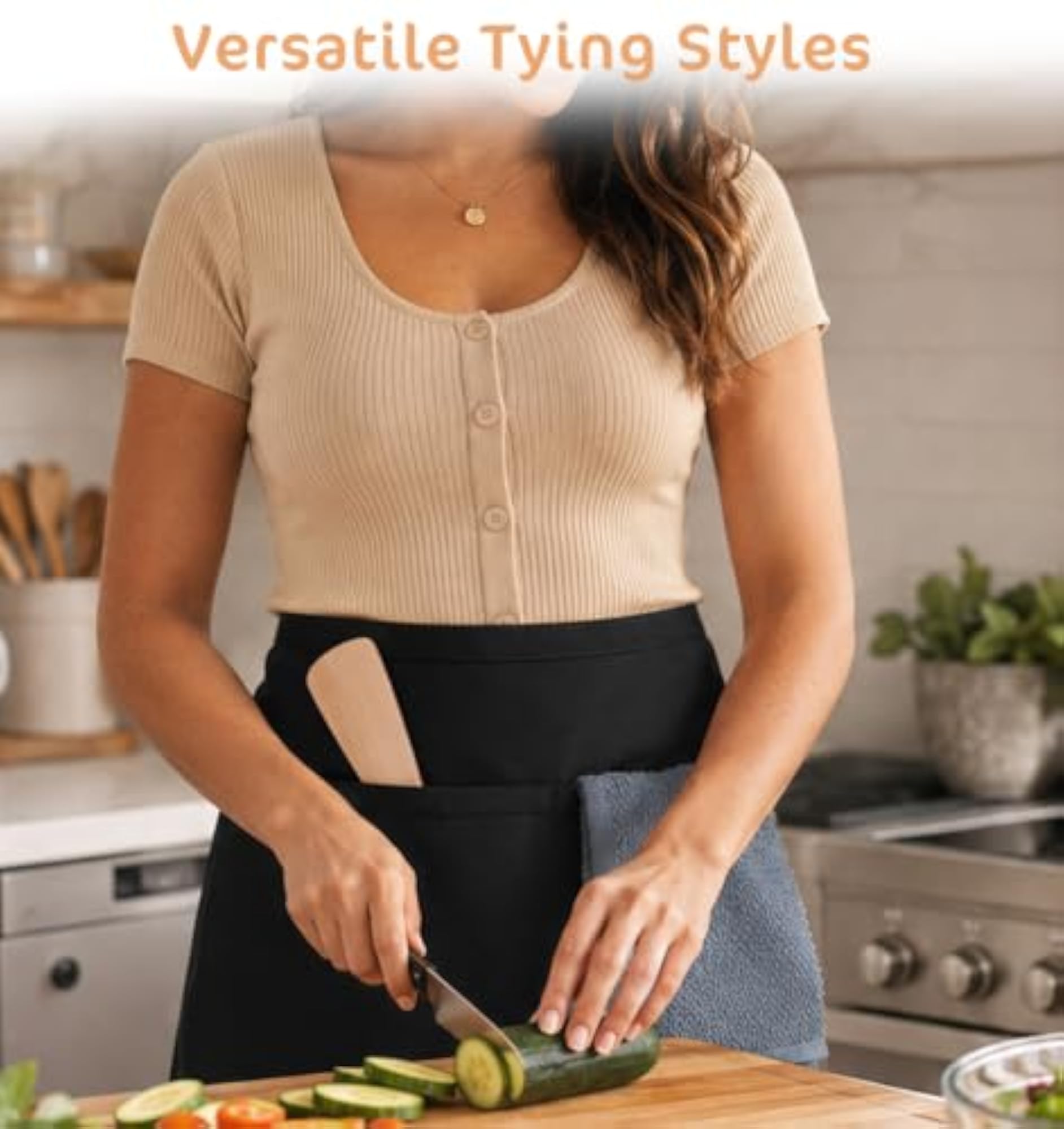 Water & Oil Resistant Server Apron