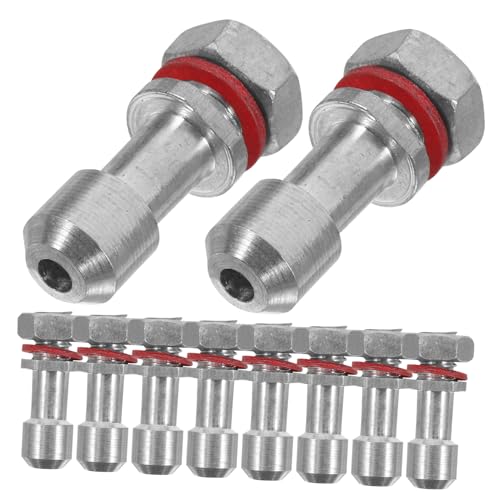 Healifty 10 piezas válvula de escape para olla a presión Accesorio de reemplazo de aluminio miniatura 1
