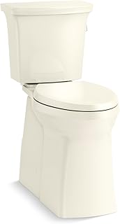 Corbelle Tall Two-Piece Elongated Toilet With Skirted Trapway 1.28 Gpf