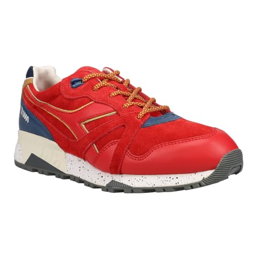 Diadora Mens N9000 X UBIQ Lace Up Sneakers Shoes Casual - Red - Size 11.5 D, 170372-450442