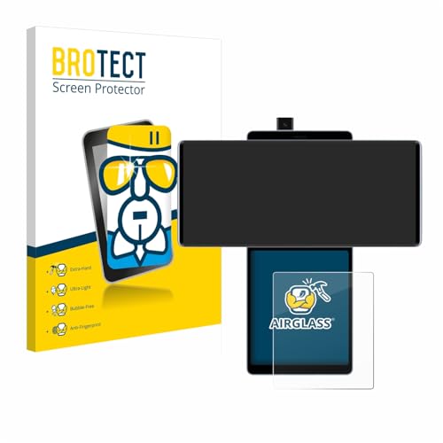 BROTECT Protector Pantalla Cristal para LG Wing (Pantalla trasera) Protector Vidrio - [Dureza 9H, Anti-Arañazos]