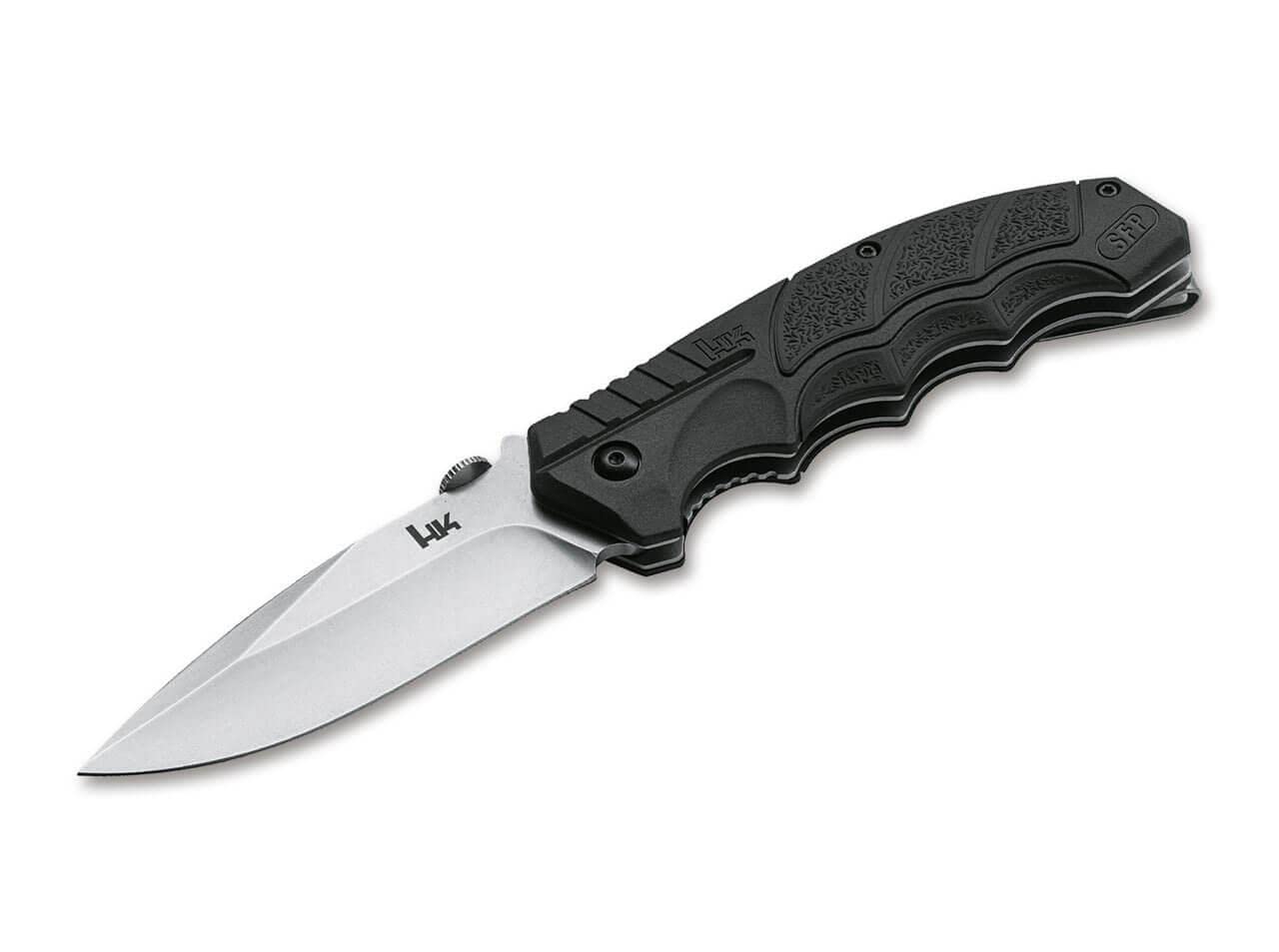 Böker Messer Heckler & Koch SFP Tactical Folder Klappmesser im H&K SFP Design SW Plain