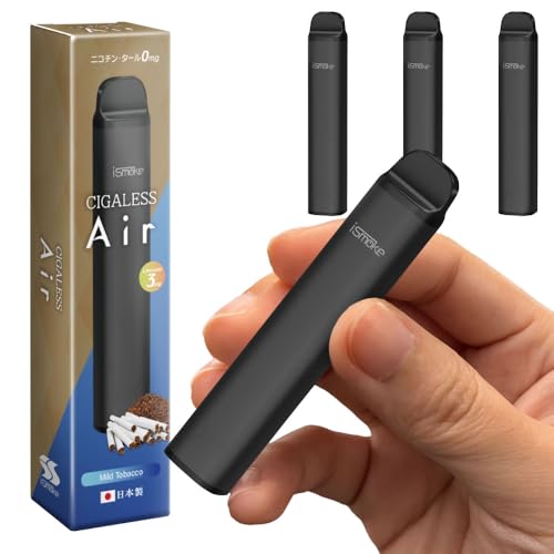 ismoke CIGALESS Air dq^oR ĝ 2500z\ VAPE e  jR` ^[ ACX[N VKX GAt[ o͒ (d 3mg, }Ch^oR 3{)