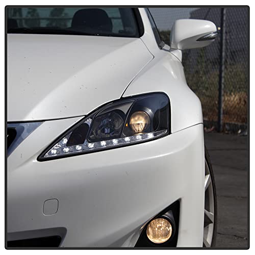 Aftermarket For 2006-2010 Lexus Is 250 350 Projector Headlights Headlamps Drl #TOP7