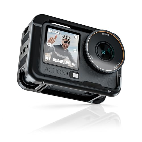 STARTRC DJIΉ Osmo Action 6 p JP[WA yʕیt[ rfIO }`C^[tF[X g R[hV[ 1/4lWt