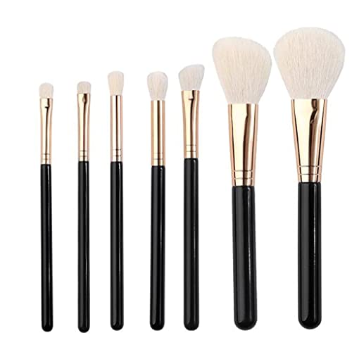 Pinceaux de maquillage poils d'animaux brosse anti-tache pour poudres fines