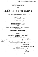 Prolegomenon in Demosthenis Quae Fertur Orationem Adversus Apaturium, Capita Duo 151711277X Book Cover
