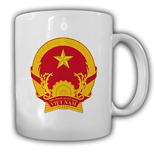 Tasse Vietnam armoiries emblème République socialiste du Viêt Nam Mug # 14027