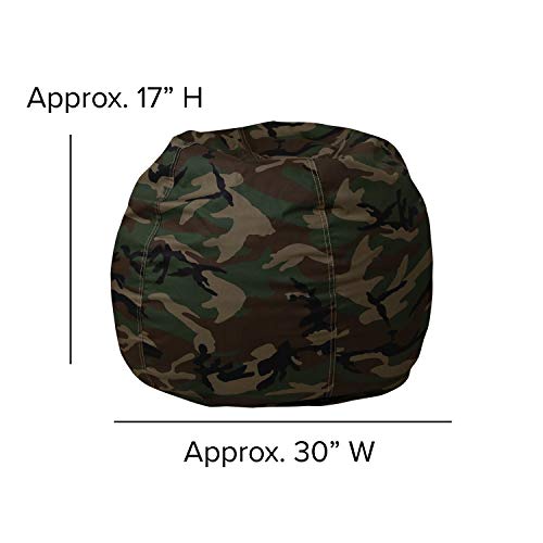 Flash Furniture Small Camouflage Bean Bag Chair For Kids And Teens #TOP1