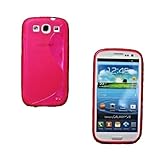 Óptica Highlight para el ojo Samsung Galaxy S3 I9300 TPU Silicona Carcasa Funda Silicona Rosa