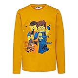  LEGO Wear Movie2 CM a Camiseta de Manga Larga, Amarillo (Yellow 270), 104 cm (Talla del Fabricante: 104 cm) para Niños