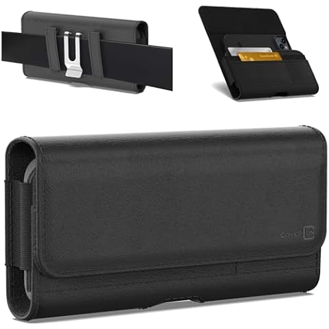 CoverON Leather Holster for Moto G Cover