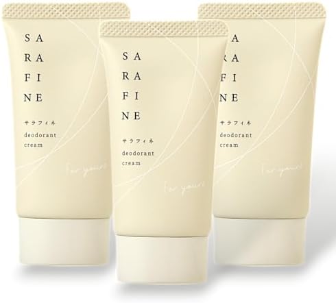 Get ready for a wakiga! Sarafine Quasi-Drug, Antiperspirant Cream, Sweat Armpit, Sterilization, Deodorizing, Smooth and Stretchable, 0.9 oz (25 g), 3 Pieces