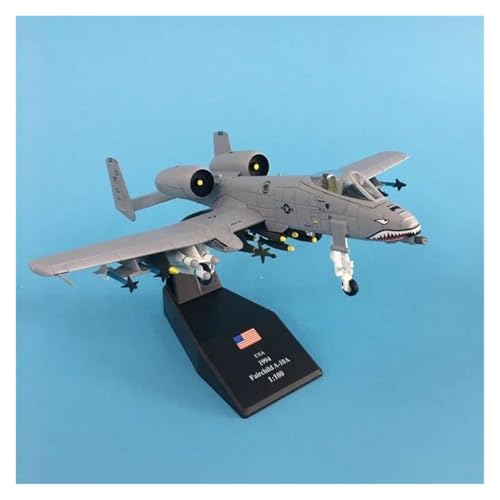 Fighter diecast metal plane Fairchild A-10 Thunderbolt II modelo militar a escala 1/100 3