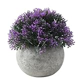 Cabilock Dekorative Bonsai-kunstblumen Im Vintage-Stil Wartungsfrei Pflanzenornament Für Wohnzimmer Büro Seniorenzentrum