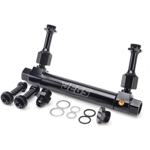 Buy JEGS Adjustable Pivoting Fuel Log (Fuel Line) Compatible With