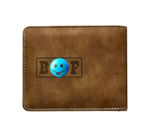 Image of Embroidered Bad Mother f ker Leather Wallet (green)