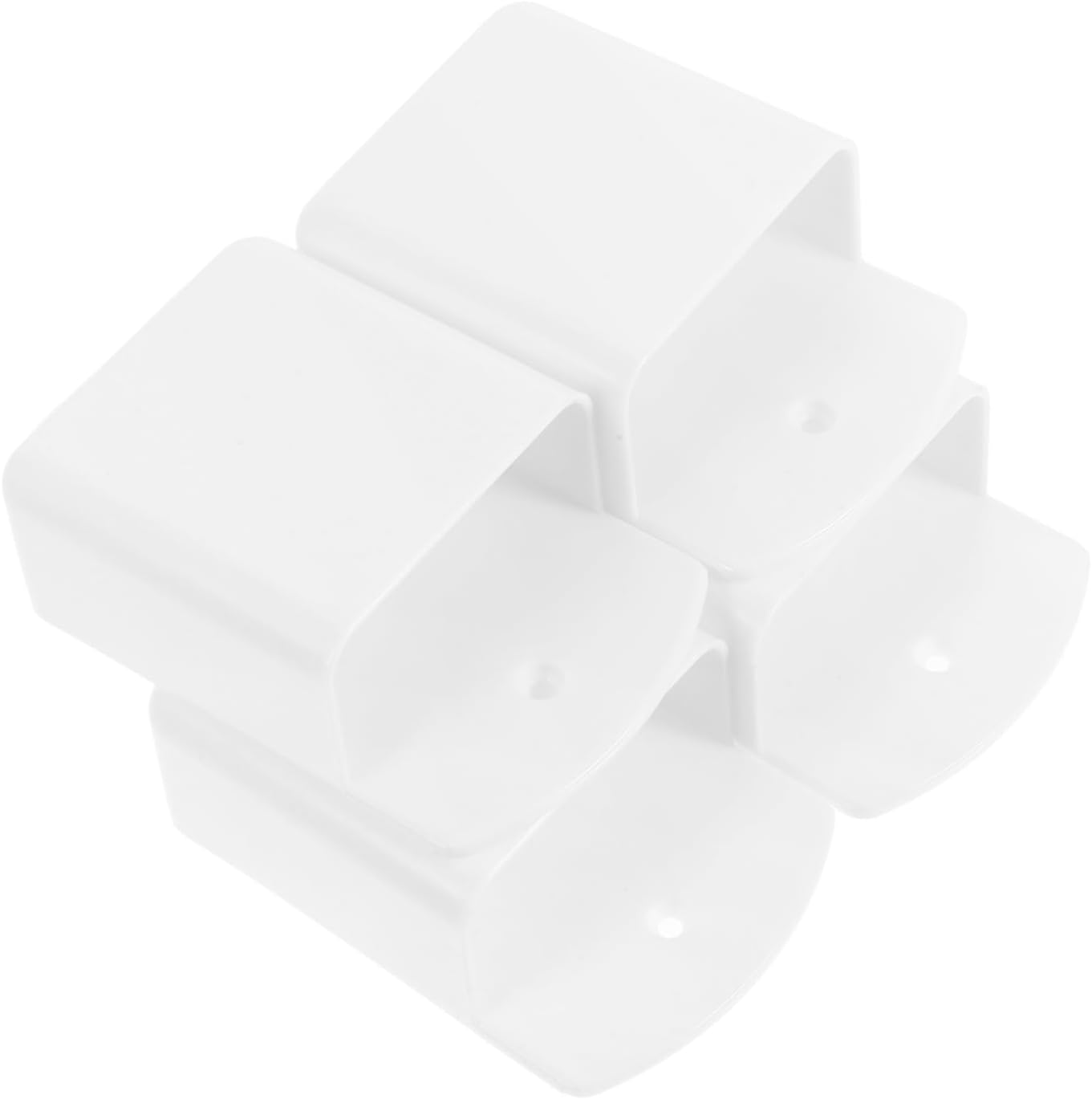 20pcs Wall-mounted Air Conditioner Remote Control Holder Space-saving Storage Bracket for Living Room Easy Installation Design