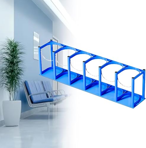 Support durable pour petites bouteilles d'oxygène et gaz de haute résistance - 2