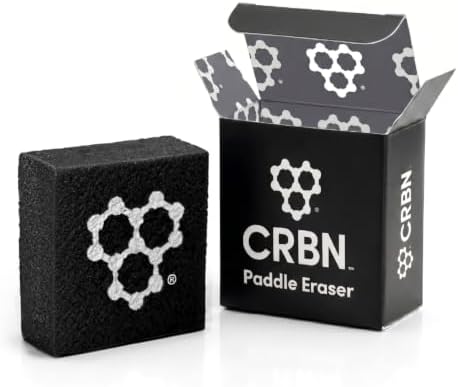 CRBN Pickleball - Paddle Eraser (Multiple Colors, 1-Pack or 2-Pac...